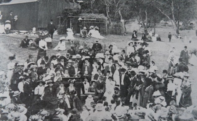  Formal gathering, Australian Aborigines Mission - 1890s